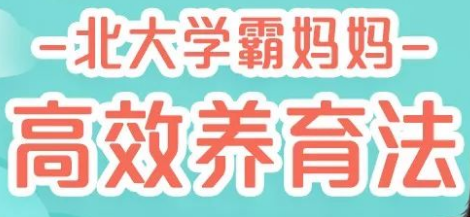 北大媽媽高效養(yǎng)育法，45堂課培養(yǎng)出有競爭力的孩子-第1張圖片-學(xué)技樹