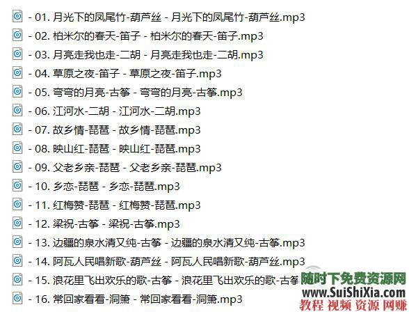 320K無損車載流行MP3音樂舞曲+MP4視頻神曲，共42G幾千首打包分享_趣資料教程資源插圖21