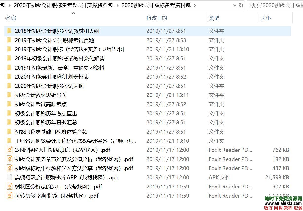 2020年初級(jí)會(huì)計(jì)職稱備考&會(huì)計(jì)實(shí)操資料包_趣資料資源課程插圖1