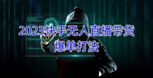 2023快手無人直播帶貨爆單教程，可批量放大操作百度網(wǎng)盤插圖