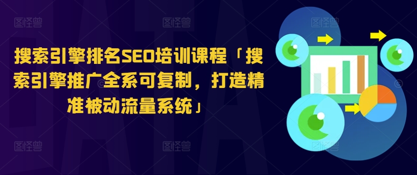 搜索引擎排名SEO培訓(xùn)課程「搜索引擎推廣全系可復(fù)制，打造精準(zhǔn)被動(dòng)流量系統(tǒng)」插圖