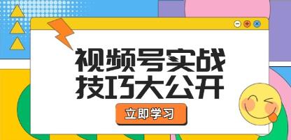 《視頻號實戰(zhàn)技巧》選題拍攝、運營推廣、直播帶貨一站式學(xué)習(xí)插圖